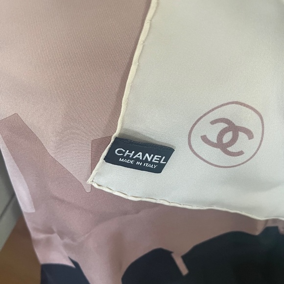 Chanel Multi Color Silk Scarf - Picture 3 of 3